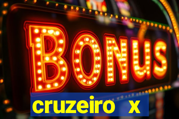 cruzeiro x corinthians palpite